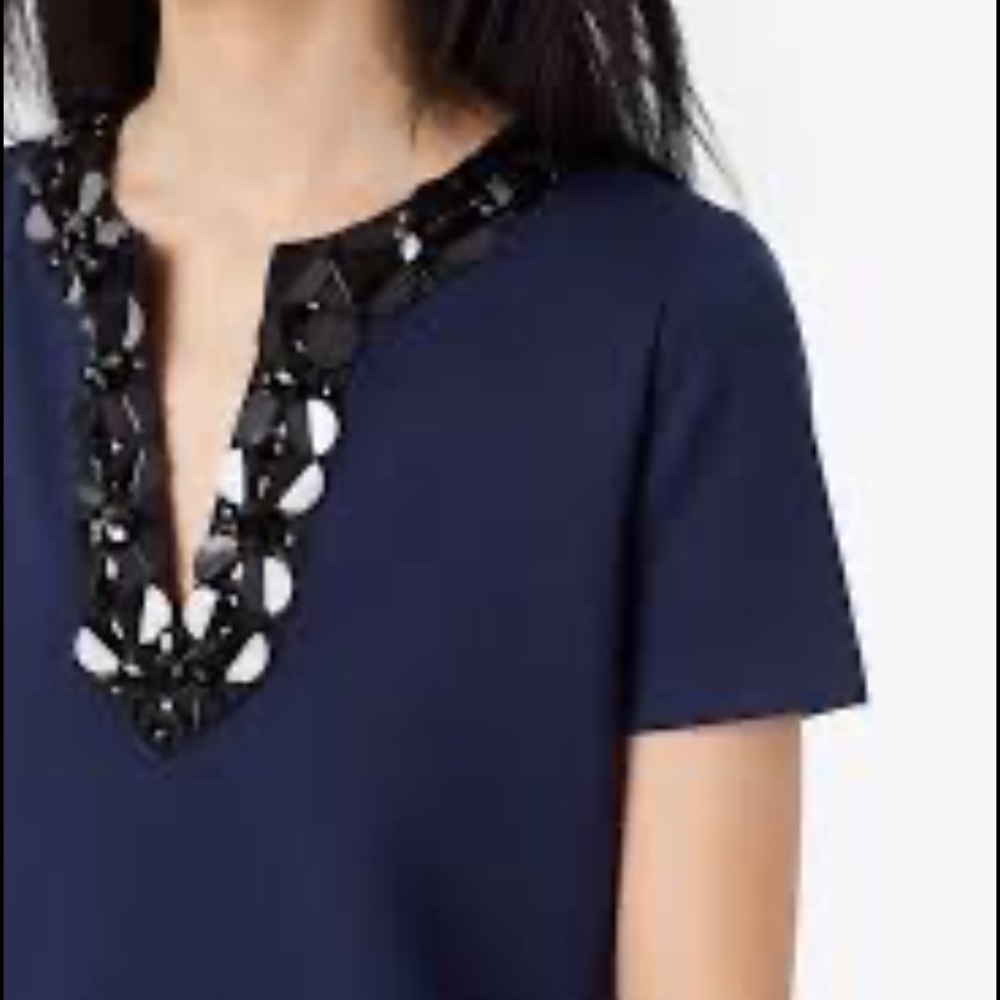 Tory Burch Embellished Ponte Dress